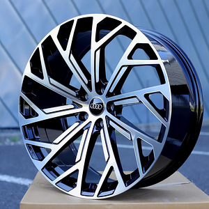 R18 Veljed 5x112 AUDI VW SEAT SKODA Black polish - uued (1 foto / 3)
