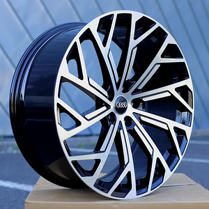 R18 Veljed 5x112 AUDI VW SEAT SKODA Black polish - uued (3 foto / 3)