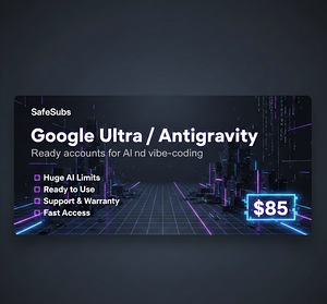 Google Ultra / Antigravity — 1 месяц Google Ultra (1 фото из 1)