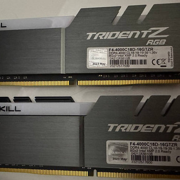G.Skill Trident Z DDR4 16GB (2x8GB) 4000MHz CL18