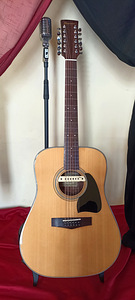 1990/91 Ibanez Vintage V 302 12-струнная гитара - Сделано в Японии (3 фото из 10)