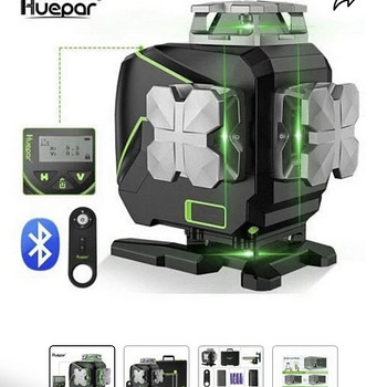 Huepar 4D lasernivoo - 16 joont