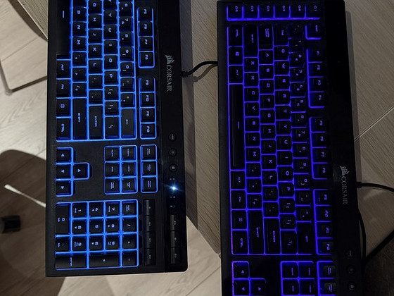 Klaviatuur Corsair K55 rgb pro