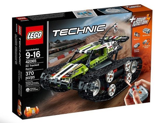 Lego technic 42065 puldiga juhitav roomikauto