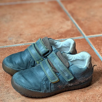 Dd step Barefoot кожаные кроссовки р.28
