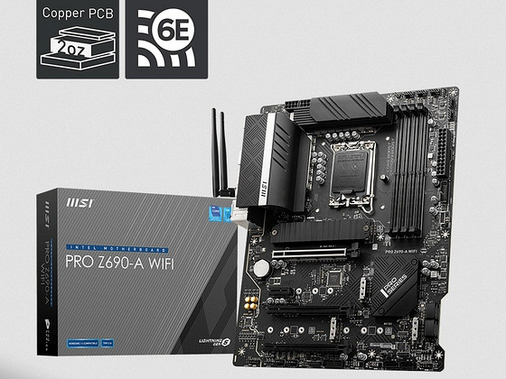 MSI PRO Z690-A WiFi, i5-13400F, DDR5 32GB, SSD 512GB M.2