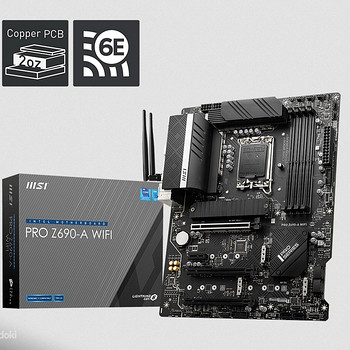 MSI PRO Z690-A WiFi, i5-13400F, DDR5 32GB, SSD 512GB M.2