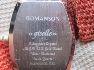 Romanson "Giselle". Швейцарские. (24 к. золото). Оригинал. (3 фото из 6)