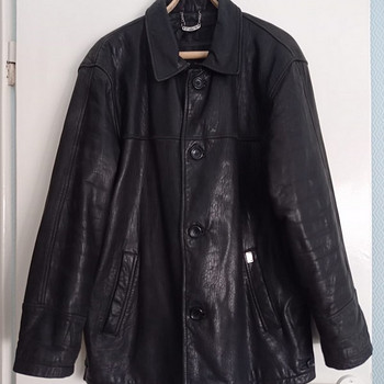 Куртка кожанная р XL итальянский бред