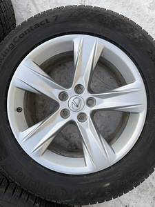 18" оригинальные диски Lexus RX 5x114,3 + 235/65/18 m+s (2 фото из 9)