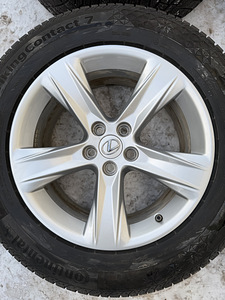 18" оригинальные диски Lexus RX 5x114,3 + 235/65/18 m+s (3 фото из 9)