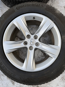 18" оригинальные диски Lexus RX 5x114,3 + 235/65/18 m+s (4 фото из 9)