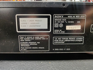 Sony MiniDisc (3 фото из 4)
