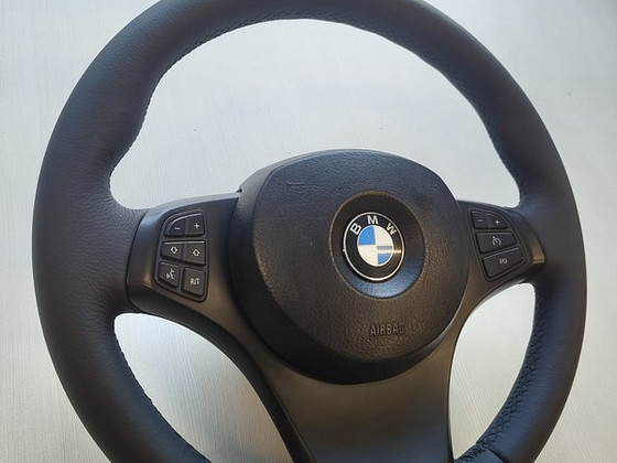Руль X5 e53 с новой кожей