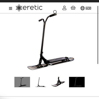 Snow Scoot Eretic Slope