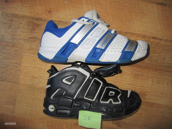 Nike (36) Adidas (40.5)