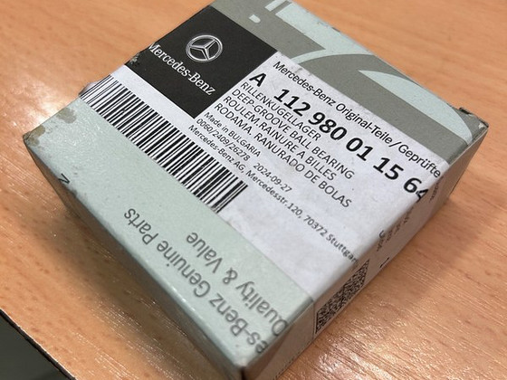 Mercedes-Benz OEM pooltelje vahevõlli laager A112980011564