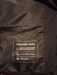 Длинная куртка пальто Calvin Klein Jeans. (2 фото из 3)