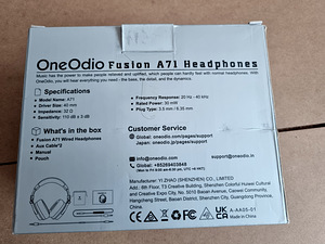 Kõrvaklapid Oneodio fusion A71 (5 foto / 6)