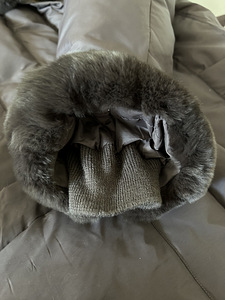 Зимнее пальто р.M-L (6 фото из 8)