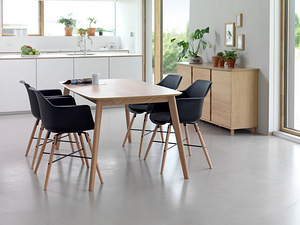 Обеденный стол, дуб, 150х80x75 Jysk BREDEBRO (3 фото из 4)