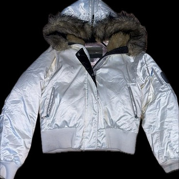 Nike Very Rare Fur Zip Hood Jacket in a Y2K IfSixWasNine LGB