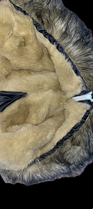 Nike Very Rare Fur Zip Hood Jacket in a Y2K IfSixWasNine LGB (4 foto / 4)