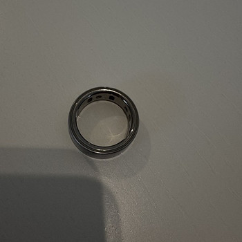 Oura ring 4. Size 11 brushed silver