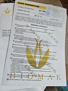 Elektroepilaator Biomak EP-300 (2 foto / 3)