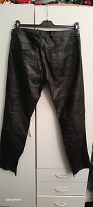Кожаные брюки р.50 /W33" L34" (2 фото из 2)