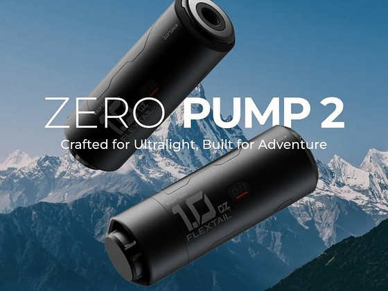 ZERO PUMP 2 : Ultralight Pump for Sleeping Pads