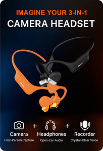 MusicCam - 1st AI Camera Headset That Sees , Hears & Thinks (3 foto / 8)