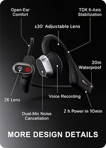 MusicCam - 1st AI Camera Headset That Sees , Hears & Thinks (5 foto / 8)