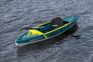 Täispuhutav kajak Bestway Arrow Elite X1 365x73x30 cm, 65179 (5 foto / 9)