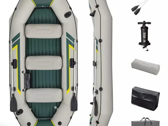 Täispuhutav paat 4-kohaline Bestway Ranger Elite X4 Raft, 32