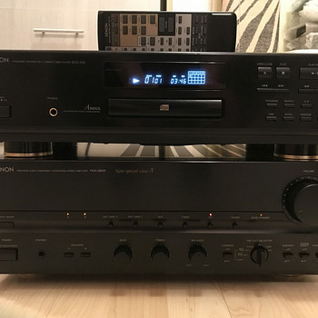 Denon PMA-880R koos CD-mängijaga, komplektis pult