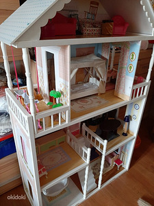 KidKraft puidust neljakorruseline nukumaja (2 foto / 10)