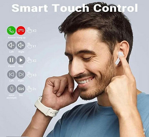Bluetooth kõrvaklapid TWS T6 Bluetooth 5.3 (3 foto / 6)
