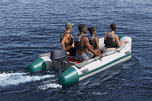Täispuhutav paat 5-kohaline Bestway Sportboot Mirovia Elite (3 foto / 10)