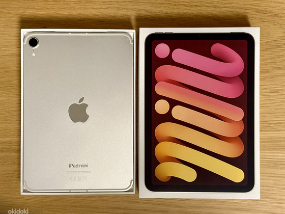 Apple IPad mini 7 128GB WiFi+LTe StL uueväärne, gar 02.2027