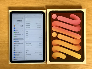 Apple IPad mini 7 128GB WiFi+LTe StL uueväärne, gar 02.2027 (6 foto / 9)