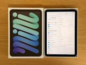 Apple IPad mini 7 128GB WiFi SpG uueväärne aku 100% garantii (7 foto / 9)