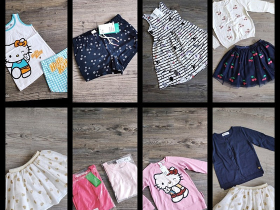 НОВЫЕ H&M Hello Kitty одежда р110/116