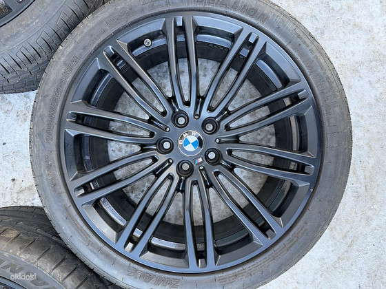 19" BMW style 664M originaalveljed 5x112 + suverehvid 7mm