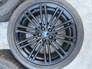 19" BMW style 664M originaalveljed 5x112 + suverehvid 7mm (1 foto / 10)