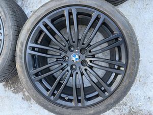 19" BMW style 664M originaalveljed 5x112 + suverehvid 7mm (2 foto / 10)