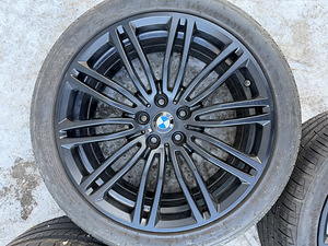 19" BMW style 664M originaalveljed 5x112 + suverehvid 7mm (4 foto / 10)