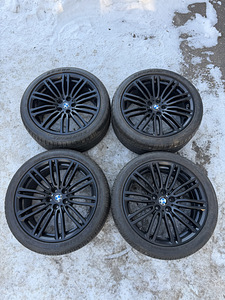 19" BMW style 664M originaalveljed 5x112 + suverehvid 7mm (6 foto / 10)