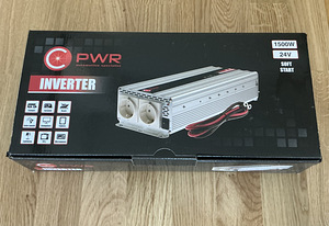 Inverter PWR 24V-230V 1500W(3000W) Uus (2 foto / 6)