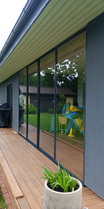 Terrassiklaasid L-3970 h-2165 mm hall/kirgas (2 foto / 10)